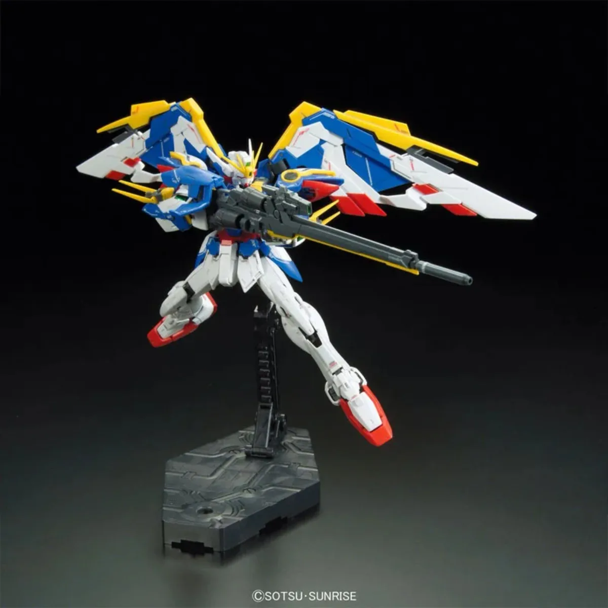 Original Bandai Original Gundam Figur Modell Kits RG Anime Figuren 20XXXG-01W Wing Gundam EW Action Modell Weihnachten Spielzeug Geschenk