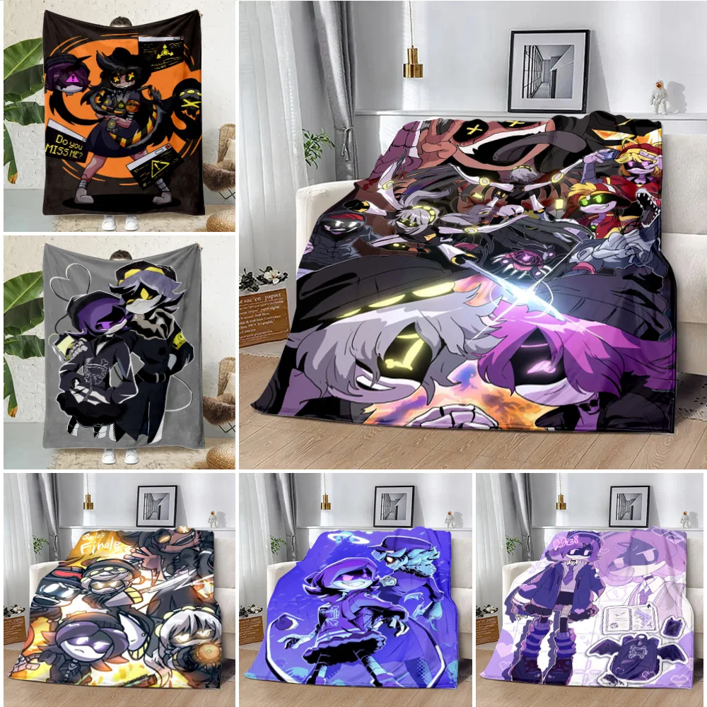 

Hot Game Murder Drones Printed Blanket Picnic Blankets Warm Blanket Soft and Comfortable Blanket Home Travel Birthday Gift