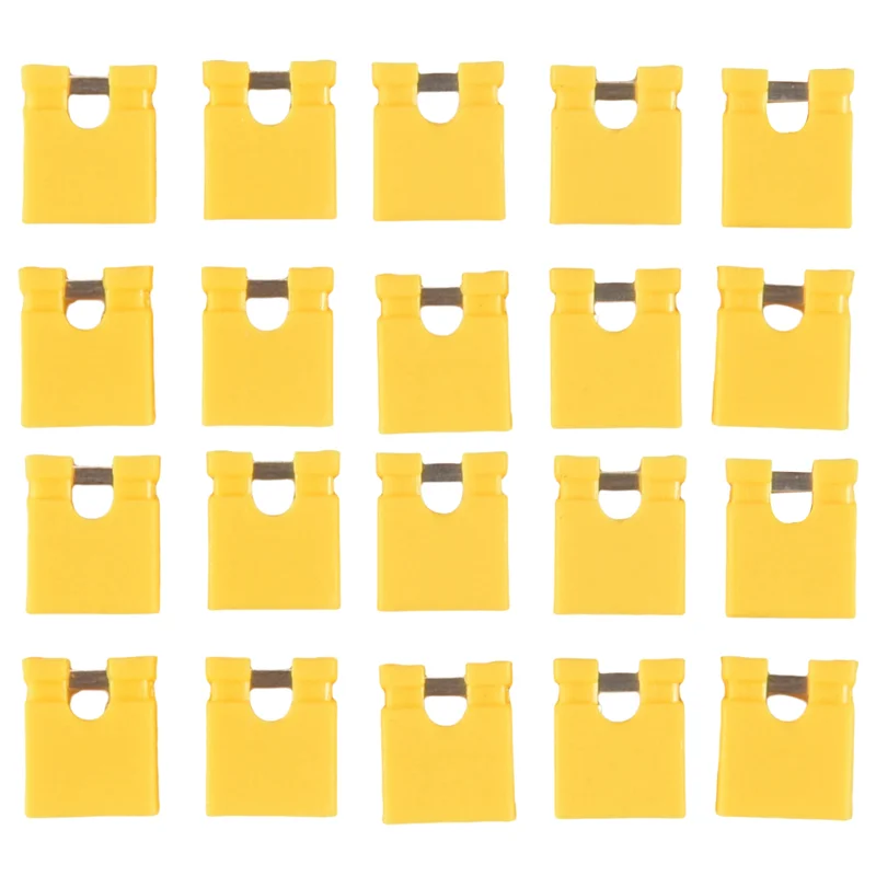 A41T 100Pcs 2.54MM Jumper Cap Open Type Shorting Cap Shorting Block Shorting Cap Socket Pin Header Connection Block