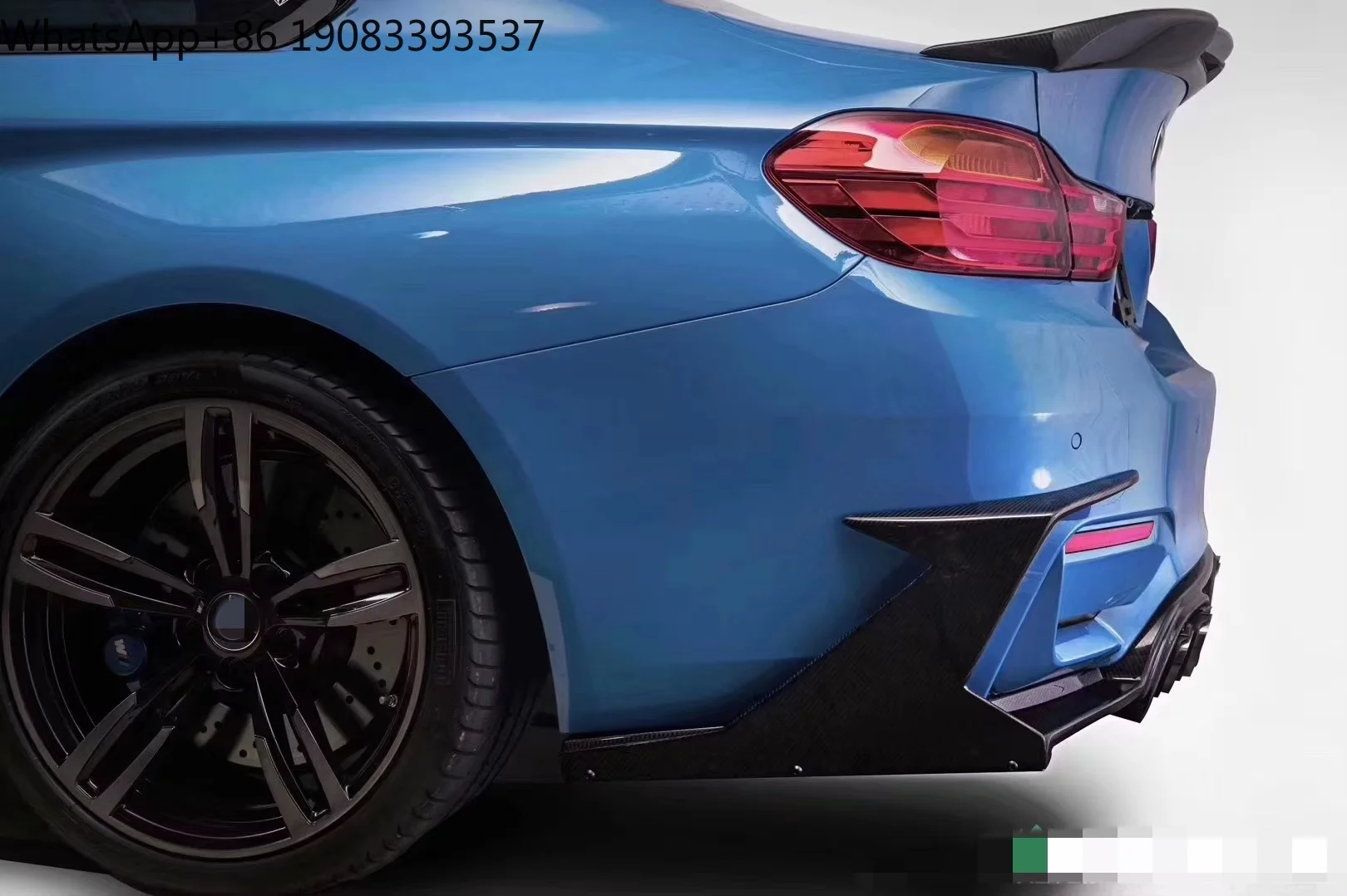 M3 M4 MAD Style Carbon Fiber Body Kit Front Lip Diffuser Side Skirt Forging Material for BMW F80 F82 F83 2014-2020