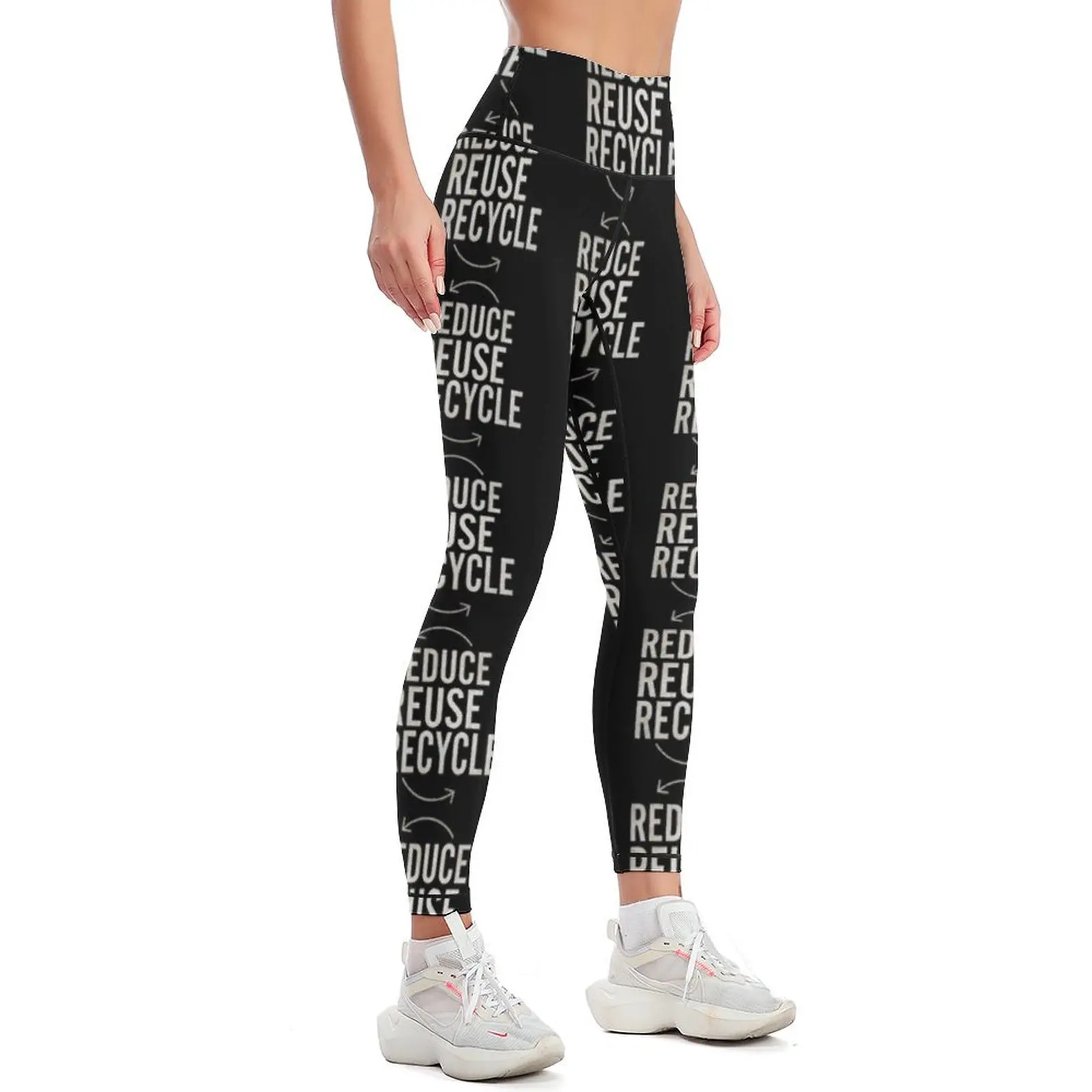 reduce reuse recycle Leggings Leginsy push up push up tights for Womens Leggings