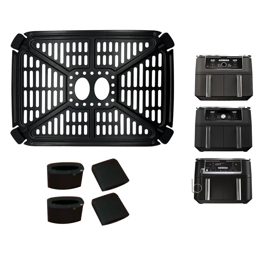 

Air Fryer Grill Pan For Foodi DZ401 DZ550 10QT DualZone Air Fryers Replacement Frying Board Plate Accessories