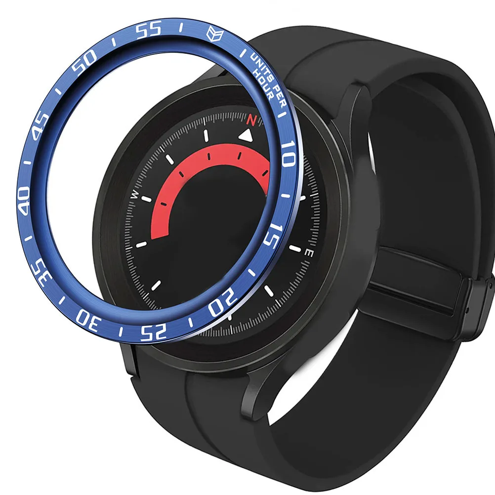 

Bezel Insert Metal Scale Ring Watch Accessory Compatible for Galaxy Stainless Steel