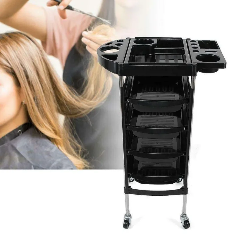 

Rolling Trolley Storage Cosmetic Sockets Beauty Salon Organizers Trolleys Dental Tool Cart Multi-layer Large-capacity Storage