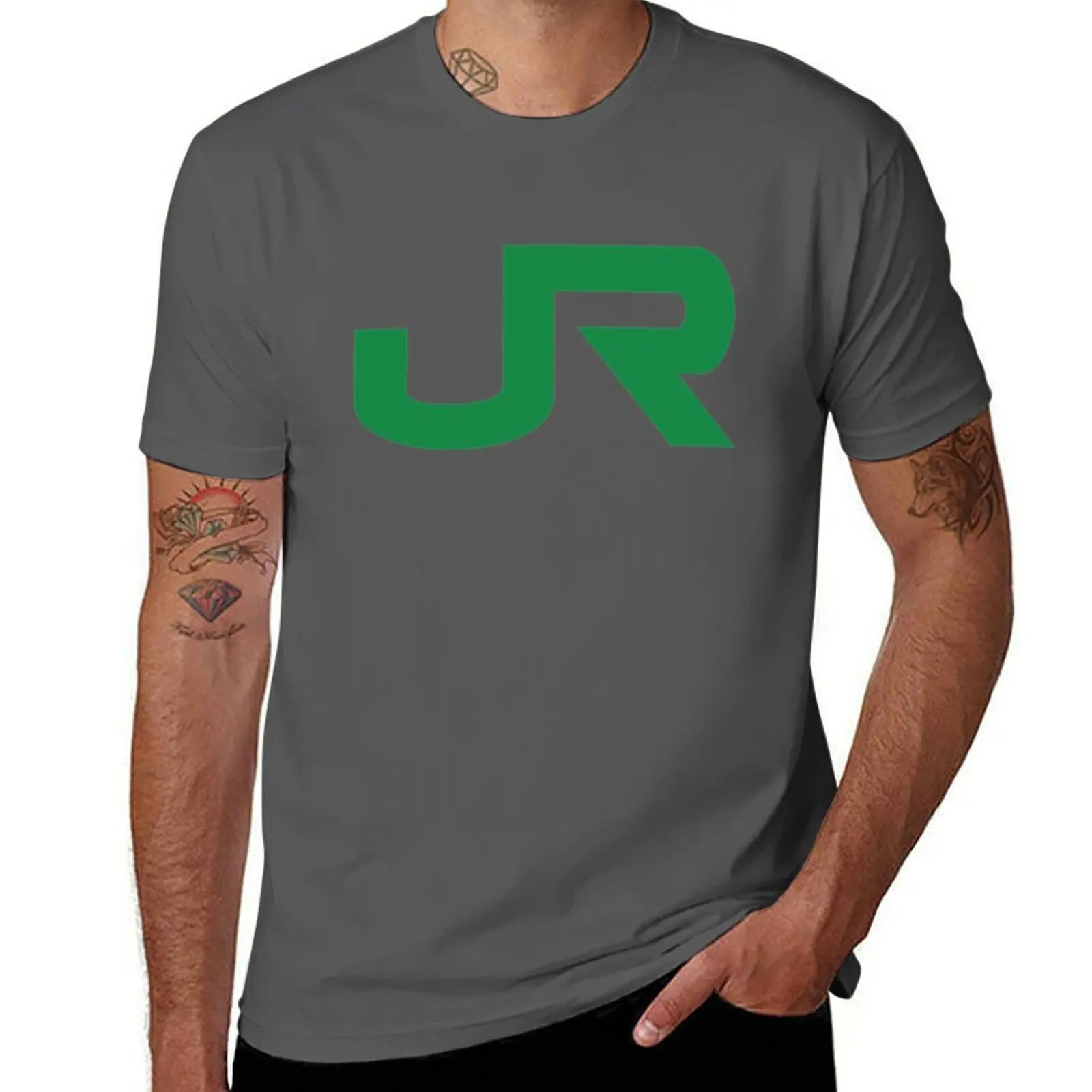 

JR Japan Rail T-Shirt Christmas Casual Short Sleeve Top