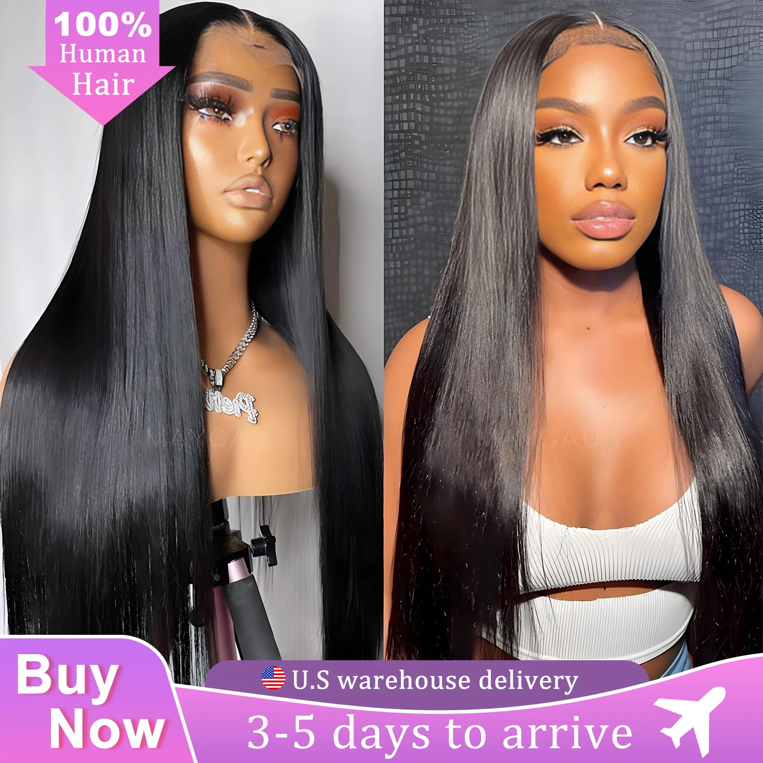 

Накладные парики из натуральных волос 13x6 HD, прямые, 220% плотность, прозрачные, предварительно прорезанные, бразильские, 44 дюйма, идеально прямые, с кружевным фронтом