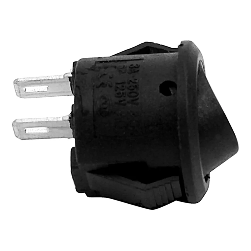 

8X On/Off Self Latching Press Buttons Rocker Switch Toggle For Car Auto Boat Black