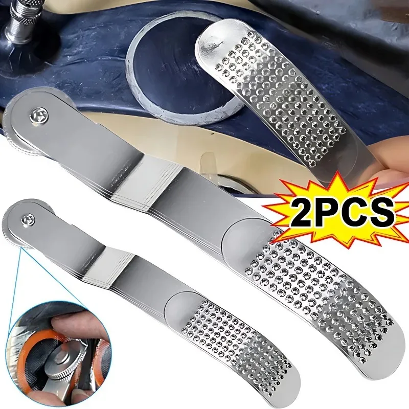 Bicycle Tire Repair File Bike Tire Repair Kit Tire Patch Grater Protector Grater File for Car Motorcycles Bicycle Accessories