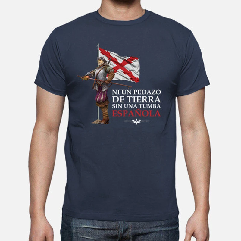 Frase Tercios De Flandes. Camiseta Tercios Españoles. 100% Algodón, De Alta Calidad, De Gran Tamaño, Casual