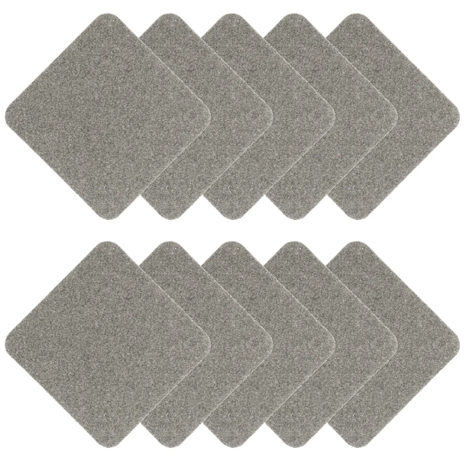 10Pcs Heavy Duty Fabric Furniture Leg Pads Non-Slip Table Chair Feet Mats Washing Machine Base Protectors Reduce Vibration Noise