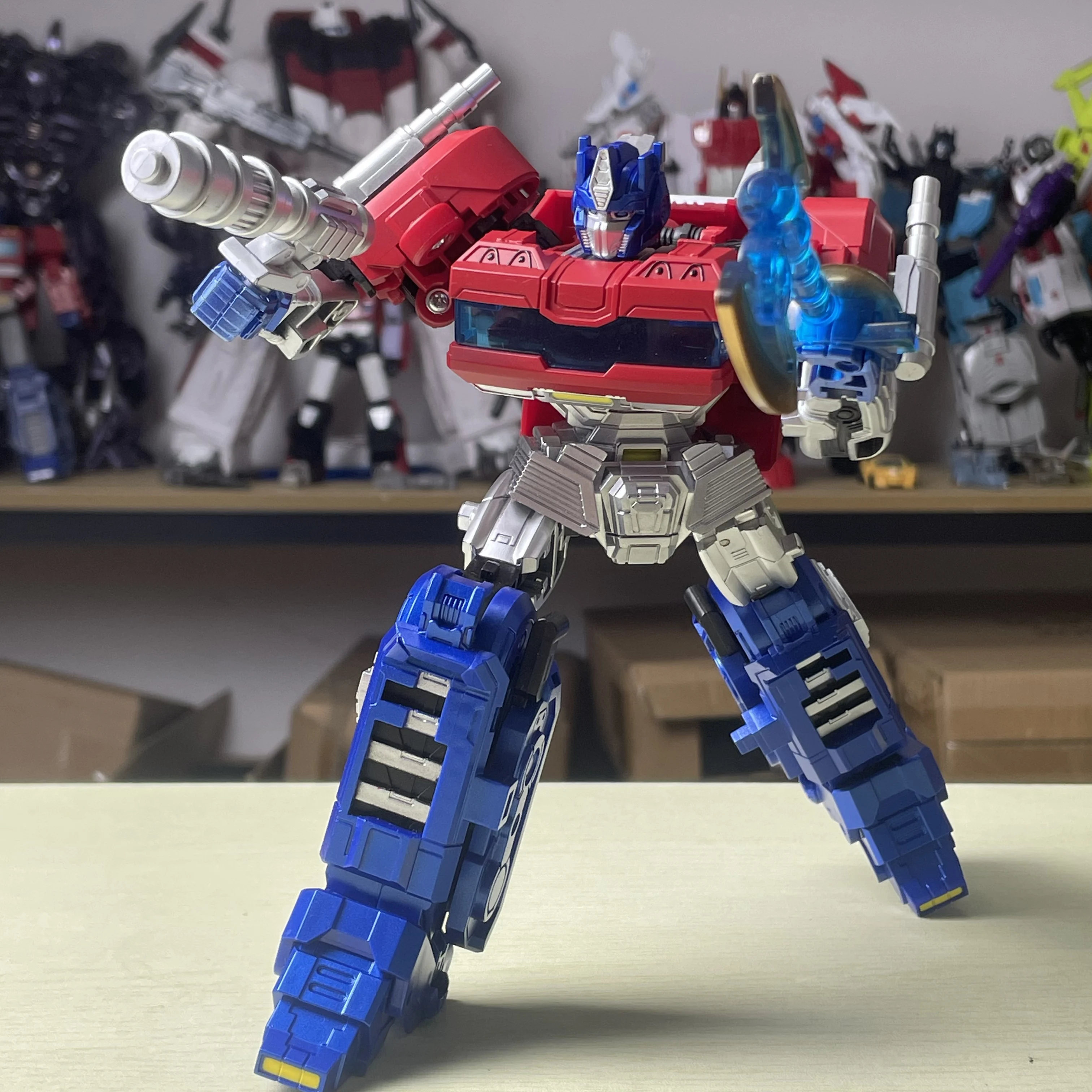 BAIWEI TW1035 18 センチメートル TW-1035 変換 O.P KO SS112 OP 合金司令官変形おもちゃ