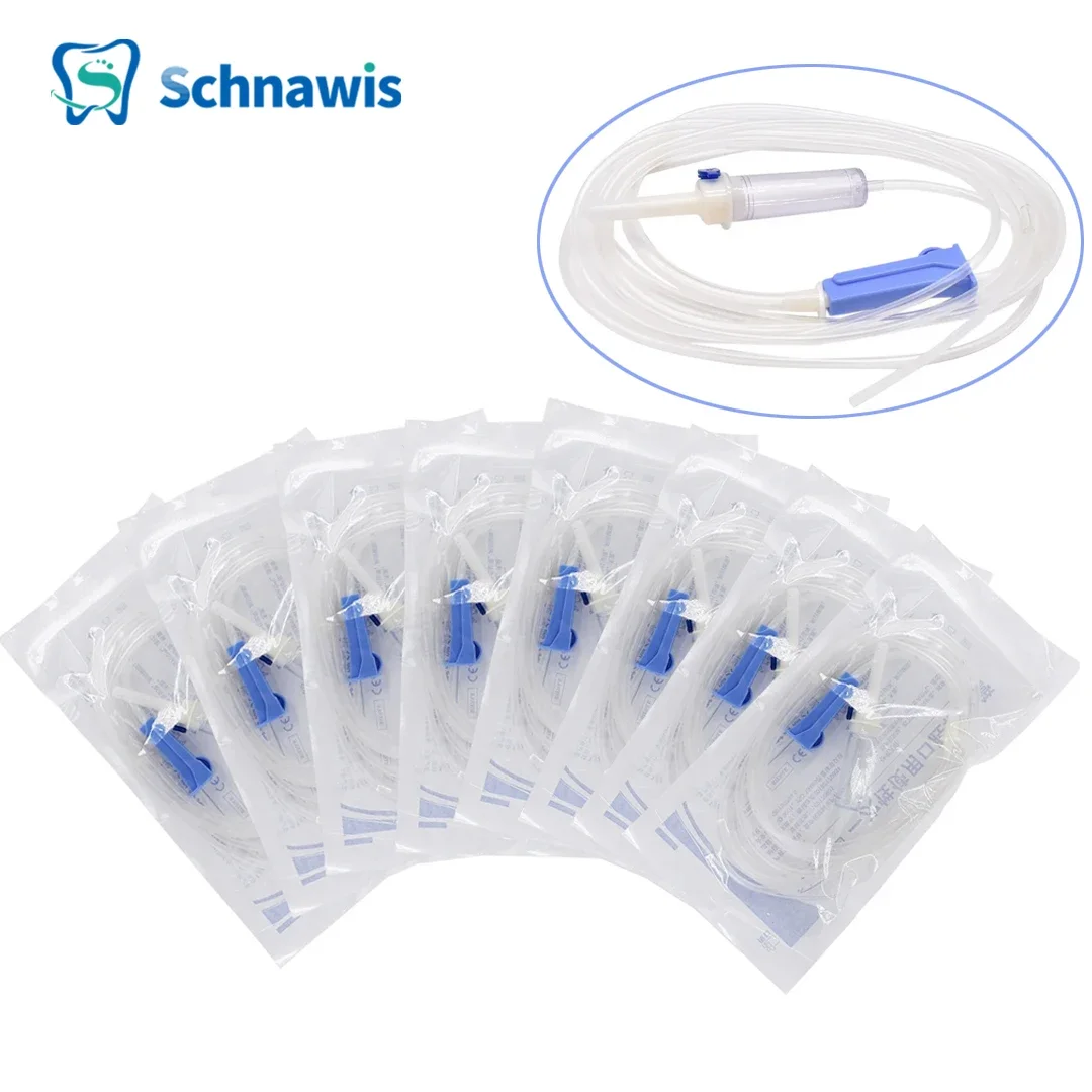 

5Pcs Dental Irrigation Disposable Tube For Cooling During Implant Oral Irrigation Tubing Set Surgery Dentist Accessories