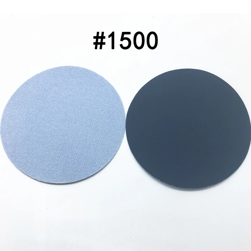 20pcs 75mm 3Inch 800/1500/2000/3000 Grits Wet Dry Sanding Discs Round Sandpaper Discs Hook Loop Sand Sheets Sander Pads Tools