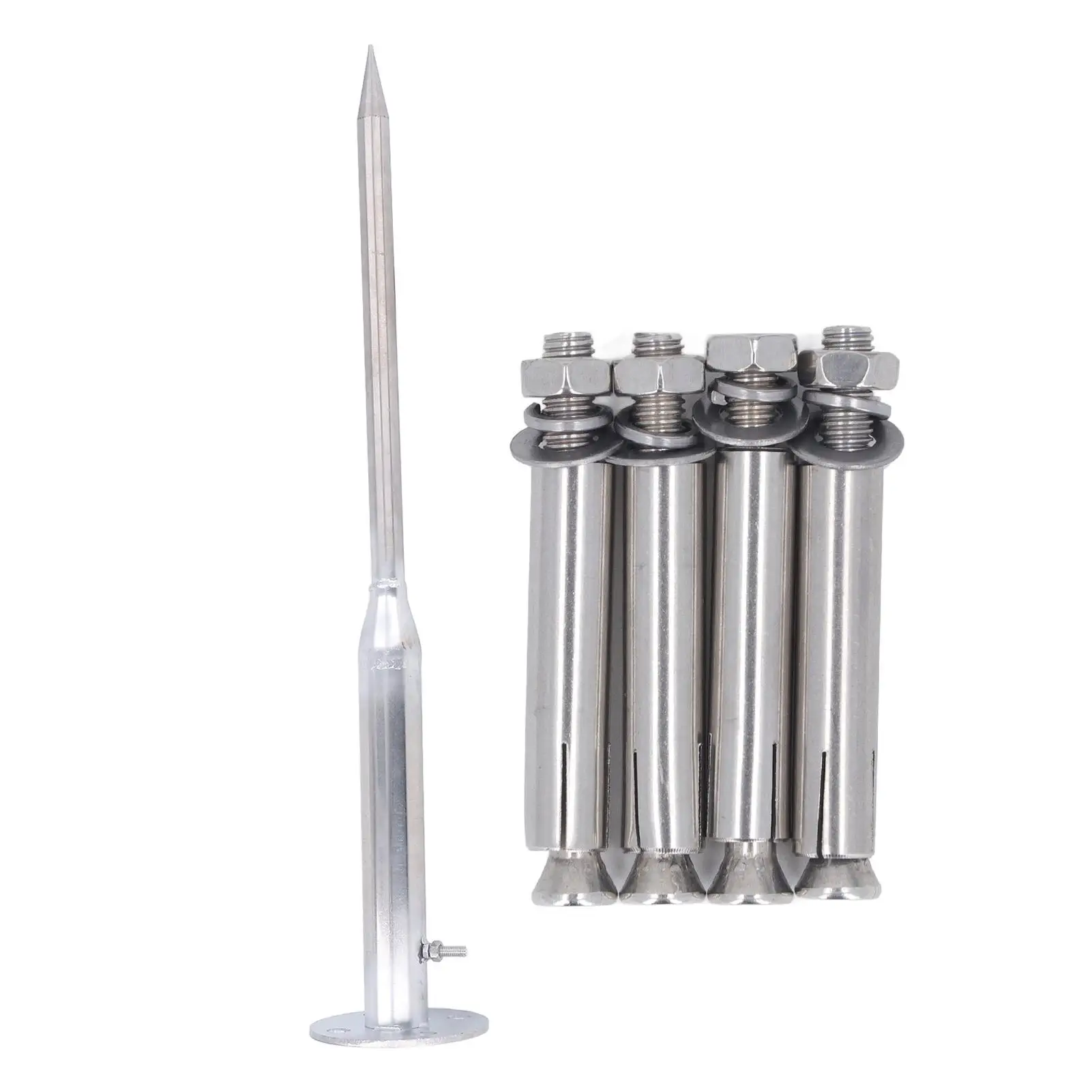 

High Strength 50cm Stainless Steel Rod Safe Protection Equipment Rust Resistant for building Use