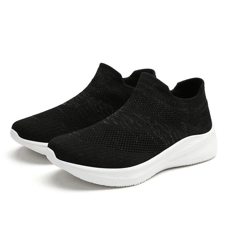 

Mens Casual Walking Sneakers Slip on Memory Foam Running for Athletic Workout Gym Lightweight Breathable Running Sneakers