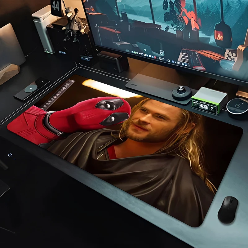 

Gaming Mouse Pad D-Deadpool Keyboard Mousepad Playmat Natural Rubber Office Multi-size Waterproof Carpet Computer Mice Pads