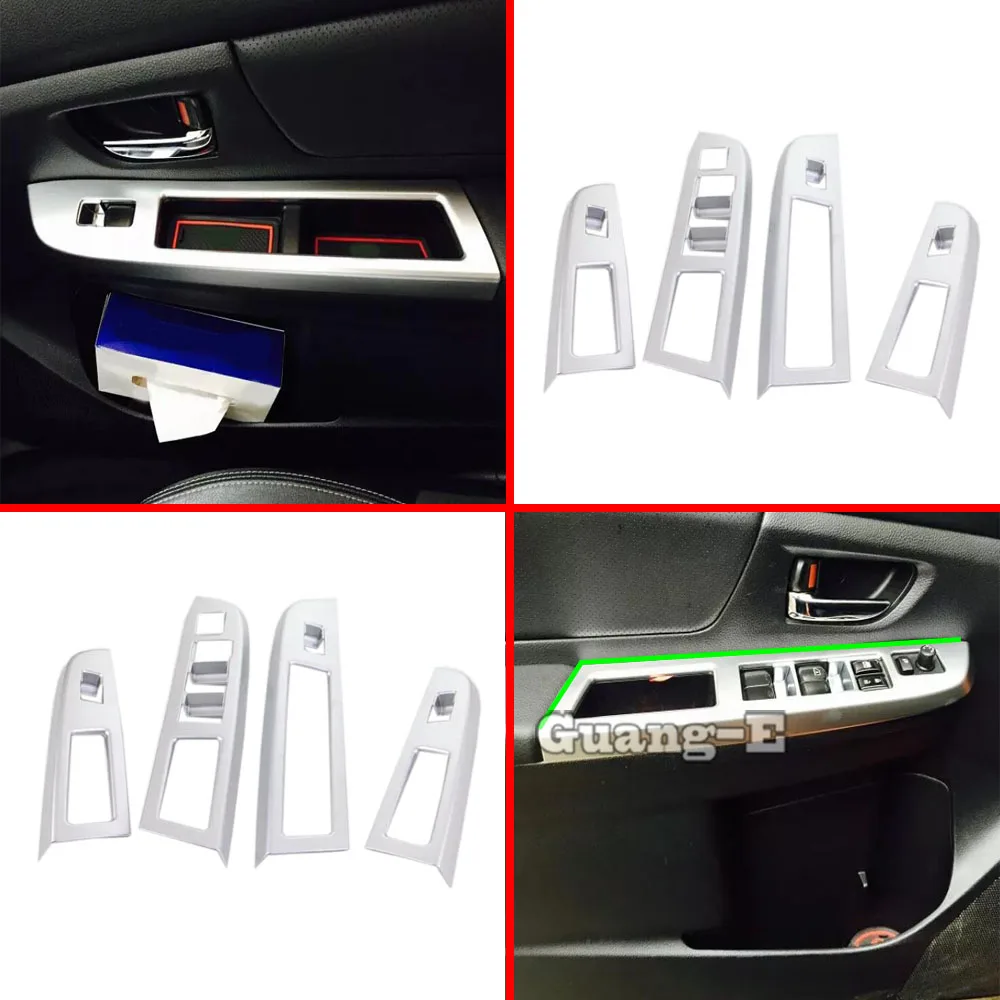 

Накладки на панель управления стеклоподъемниками (4 шт.) для Subaru XV 2012-2017