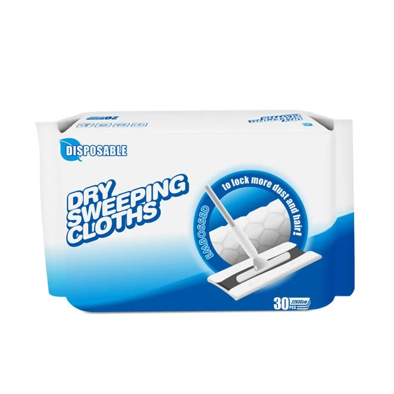 Household Pet Hair Electrostatic Duster Cloths Living Room Floor Cleaning Cloths Office Tile Floor Mop Replacement Cloths