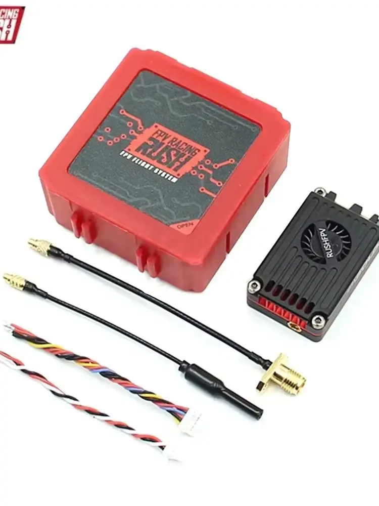 RUSH Tank MAX SOLO 5.8G 2.5W Wysokiej Mocy Nadajnik Wideo VTX 48CH CNC Obudowa Smart Audio do Dronów FPV, Samolotów i Modeli o Dużej Zasięgłości — 2