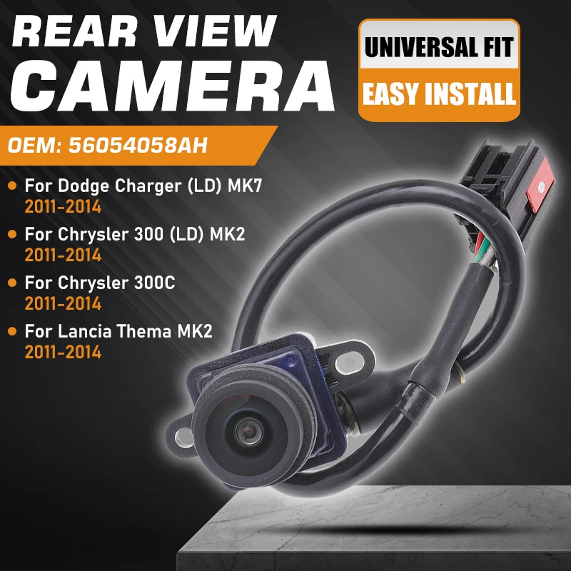 

Rear View Backup Camera 56054058AH For Chrysler 300C 300 Lancia Thema Dodge Charger 2014 2013 2012 2011 Car Reverse Camera