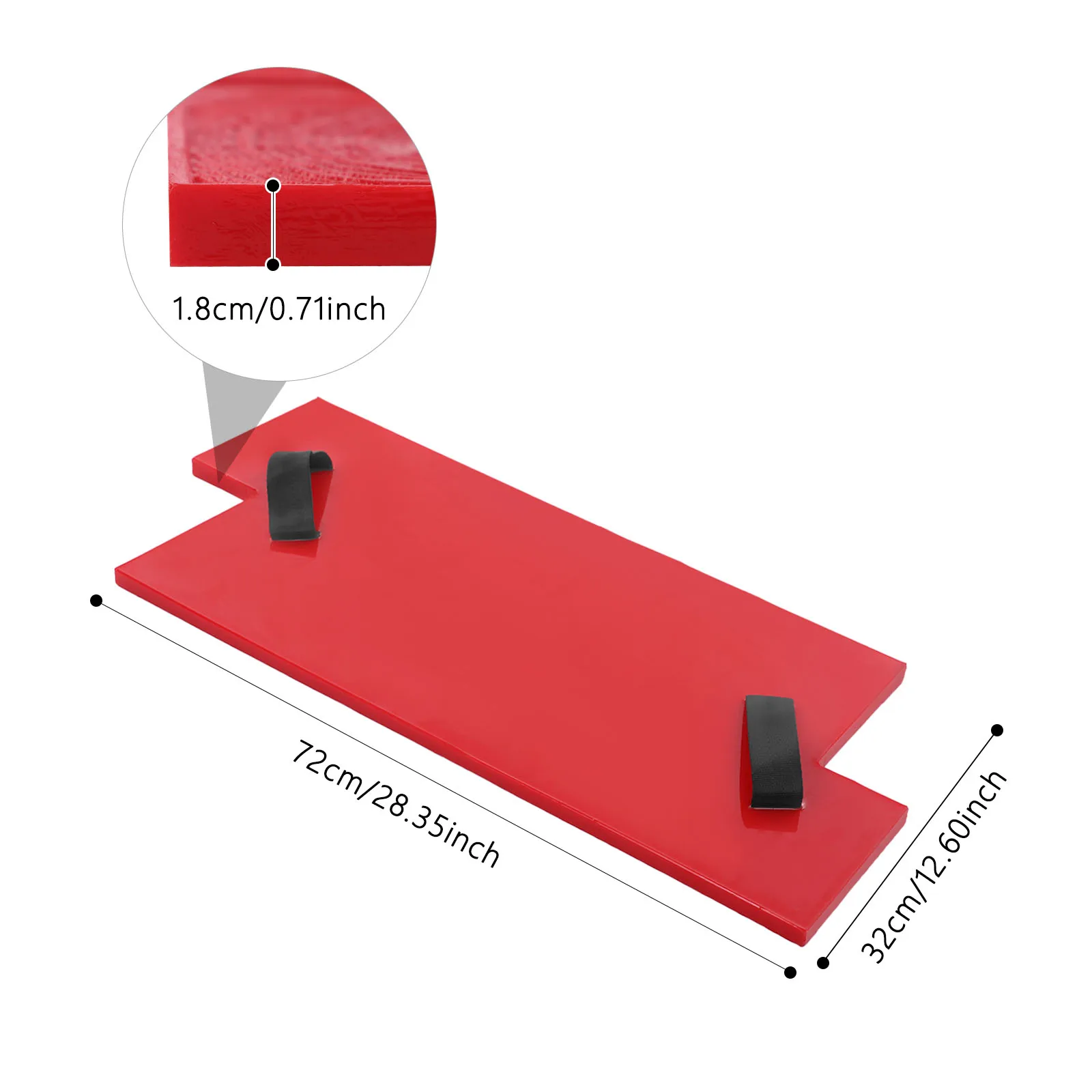 

Red Concrete Texture Mold, Cement Texture Wall Mold Manual Control Concrete Mold 72*32*1.8cm