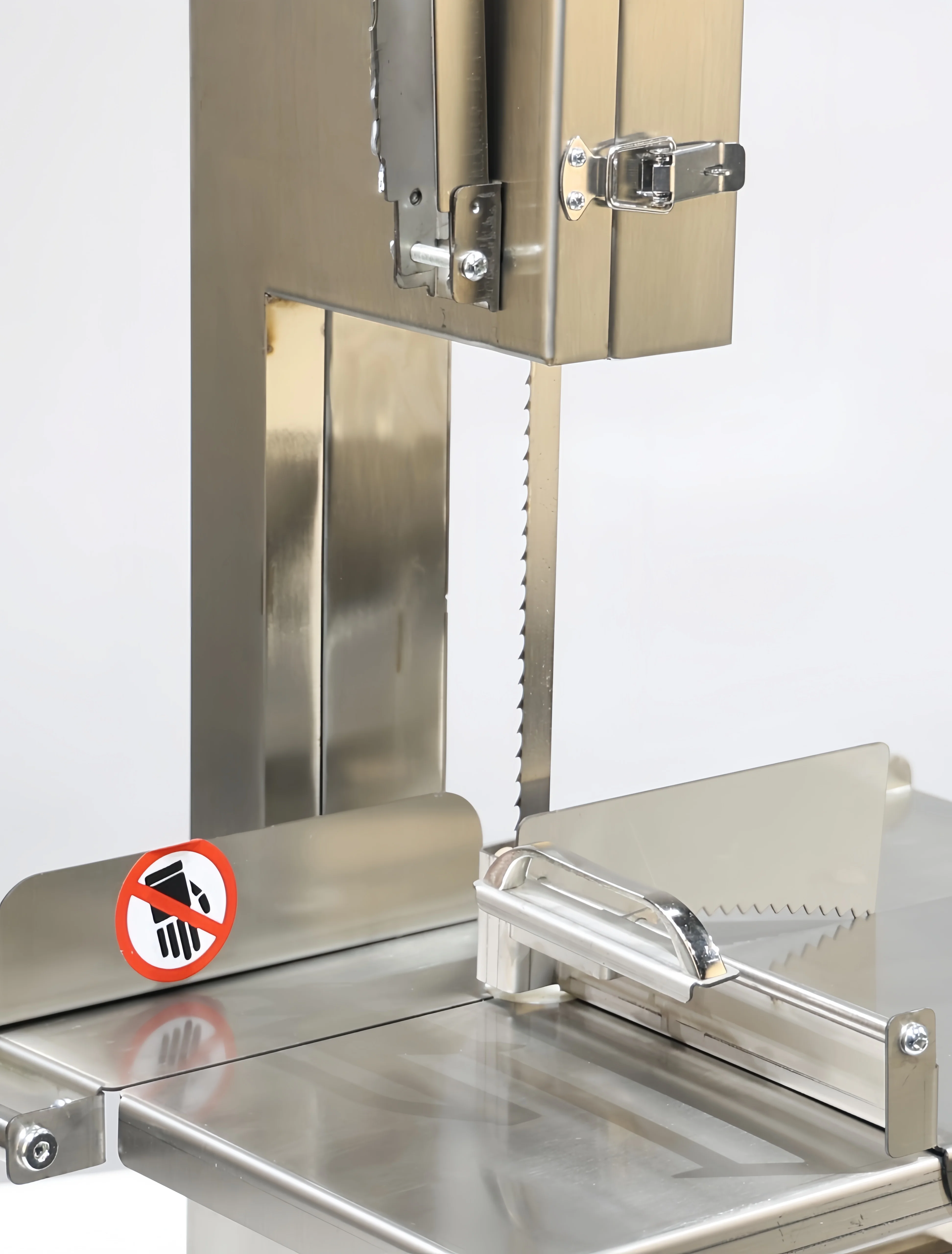 J210 Commercial Multi-Functional Semi Automatic Frozen Chicken Goat Beef Meat Cutter Meat Bone Saw Machine Cutter Bone Saw