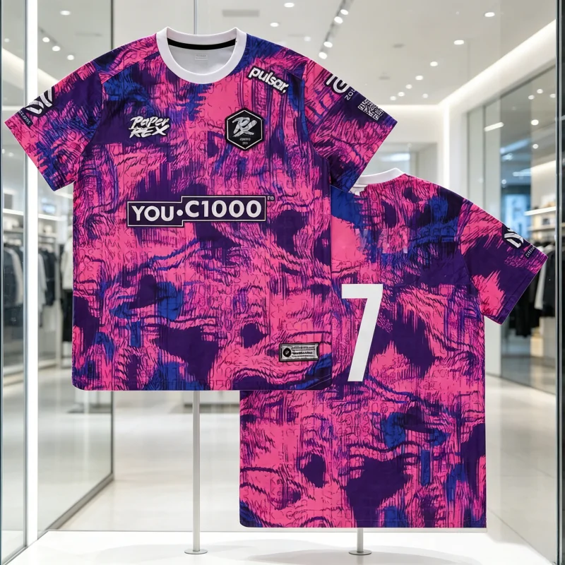 Paper Rex Raptor 26 Fan Customization VALORANT Esports Club PRX Fashion T-shirt F0RSAKEN Street Minimalist Parent Child Clothing