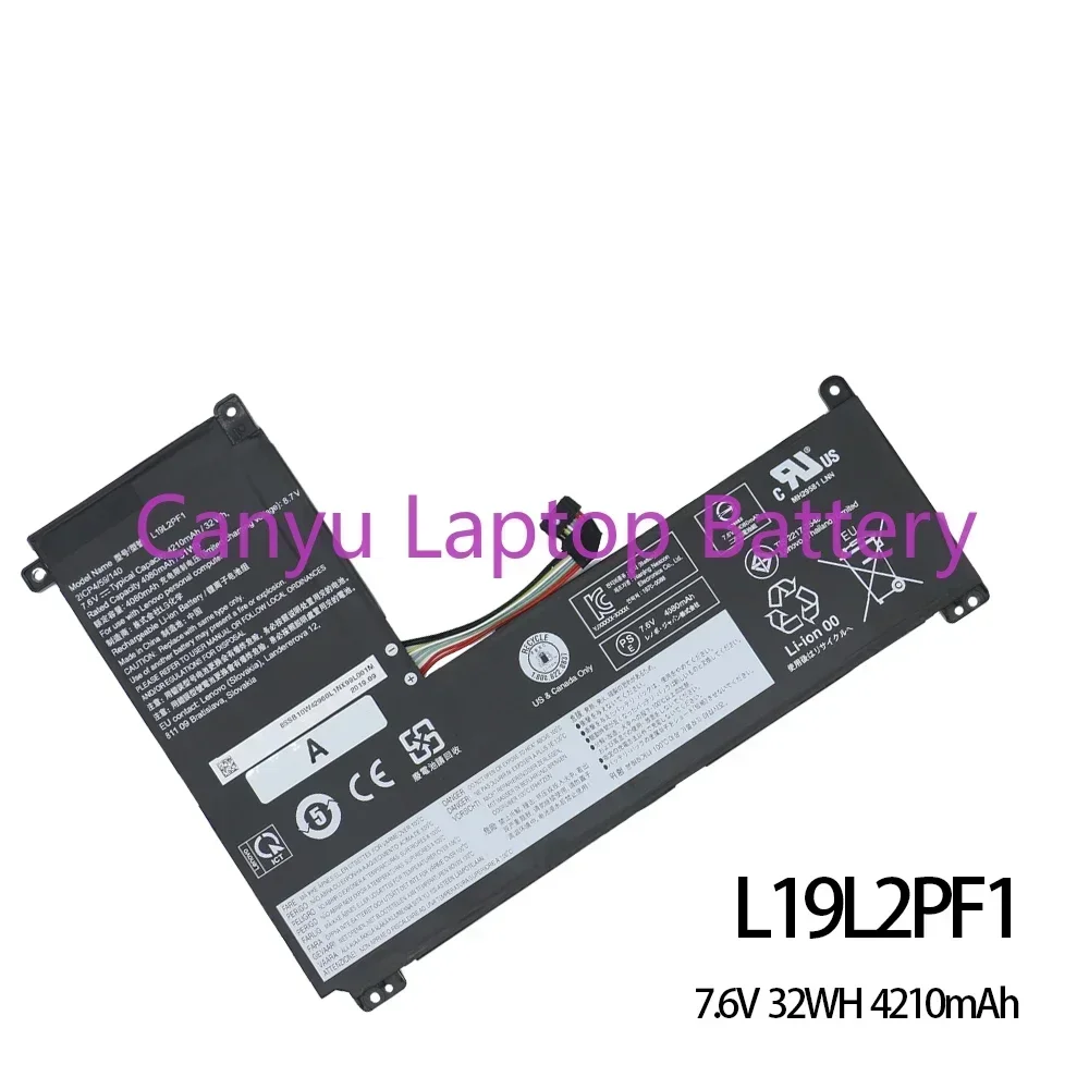 2024 L19L2PF1 2ICP4/59/140  Battery For Lenovo B10W42964  SB10W42960 7.6V  32WH  4210mAh New Laptop battery