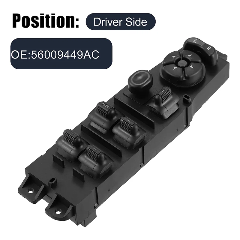 56009449AC Window Regulator Switch Power Window Switch Button Window Control Switch for Jeep