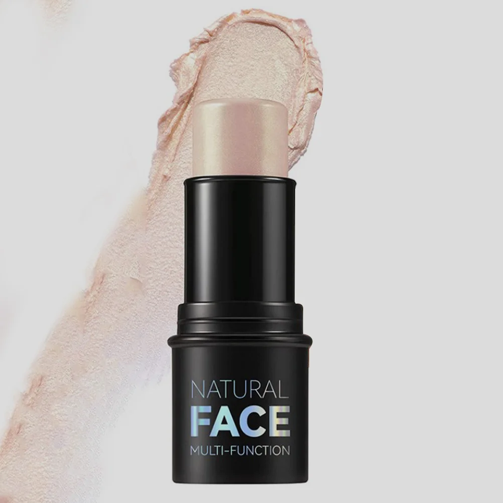 Evidenziatore Stick Crema Contorno Viso Shimmer Glow Trucco per le guance Strumento schiarente a lunga durata Viso portatile multiuso