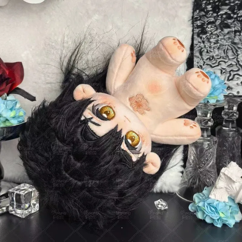 

20-сантиметровая аниме-фигурка по игре Love and Deepspace: Зейн (с аксессуарами) ‌ Кукла-персонаж из серии Cosplay, мягкая хлопковая, для самостоятельной переодевки, игрушка-фигурка, подарок