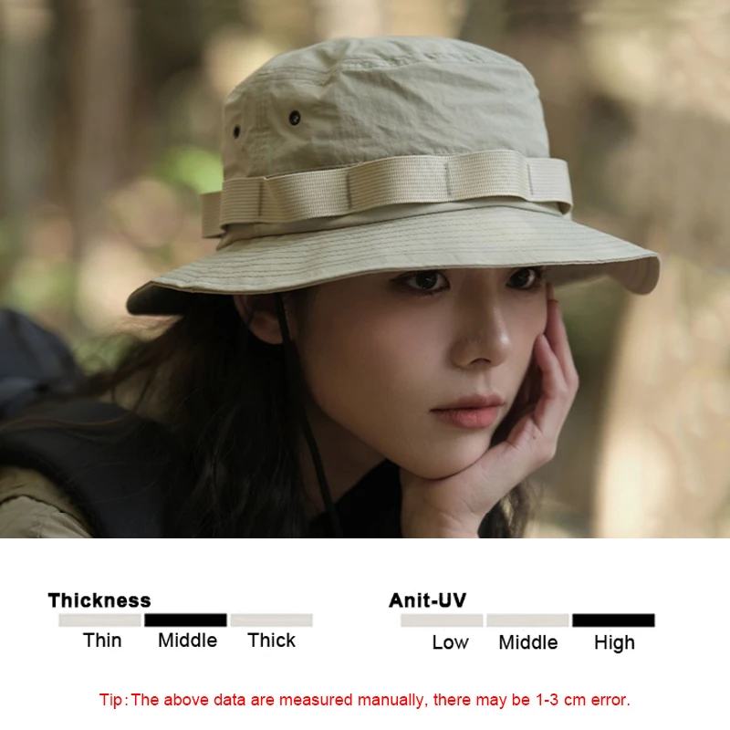 Men Bucket Hats Women Outdoor Sports Anti-UV Protection Hat for Fishing Hiking Climbing Unisex Fisherman Caps