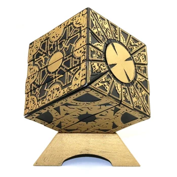 1PC Working Lemarchand's Lament Configuration Lock Puzzle Box od Hellraiser Decor Creative z odłączaną kostką magii Lock