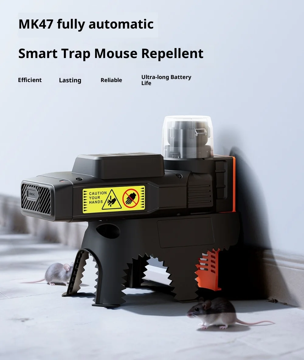 Elektrische Kohlenstoffdioxidfreie Nagerfalle, Automatische Humane Nicht-Toxische Ratten- und Mäusefalle, Ratten- und Mäusefallen-Set – Detail 11