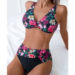 Floral Sexy Bikinis Women's Swimwear Female Swimsuit For Swim Wear Bathing Suit Brazilian Bikini Set Beachwear Pool Bather 2025