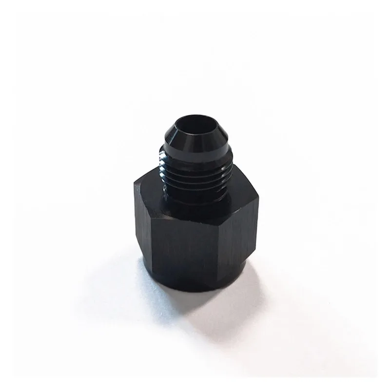 Nuevo adaptador reductor de aluminio negro AN4 AN8 AN6 1/8 NPT hembra a AN3 AN6 AN8 AN10 macho con abocardado