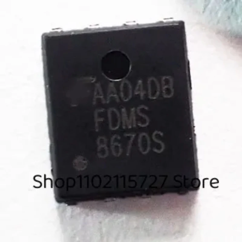 Новые оригинальные 10 шт. FDMS8670S DFN5X6 MOSFET транзисторы с креплением на чипе хорошего качества