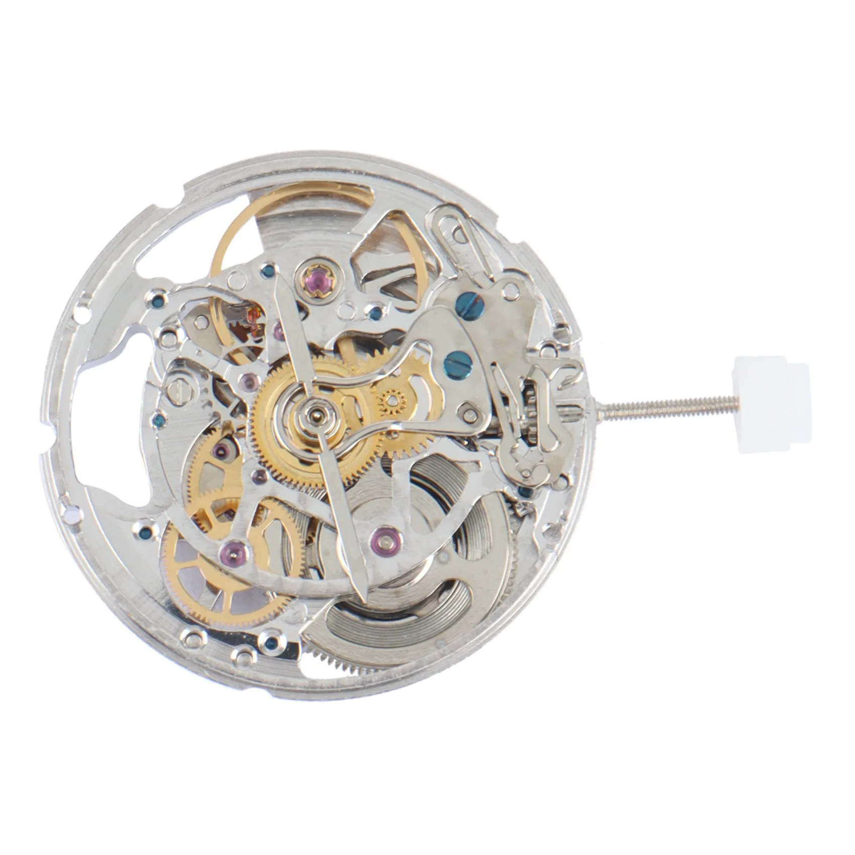 2824 Skeleton Movement Golden Skeleton Movement 2824 Movement Three-Pin No Calendar Watch Accessories B