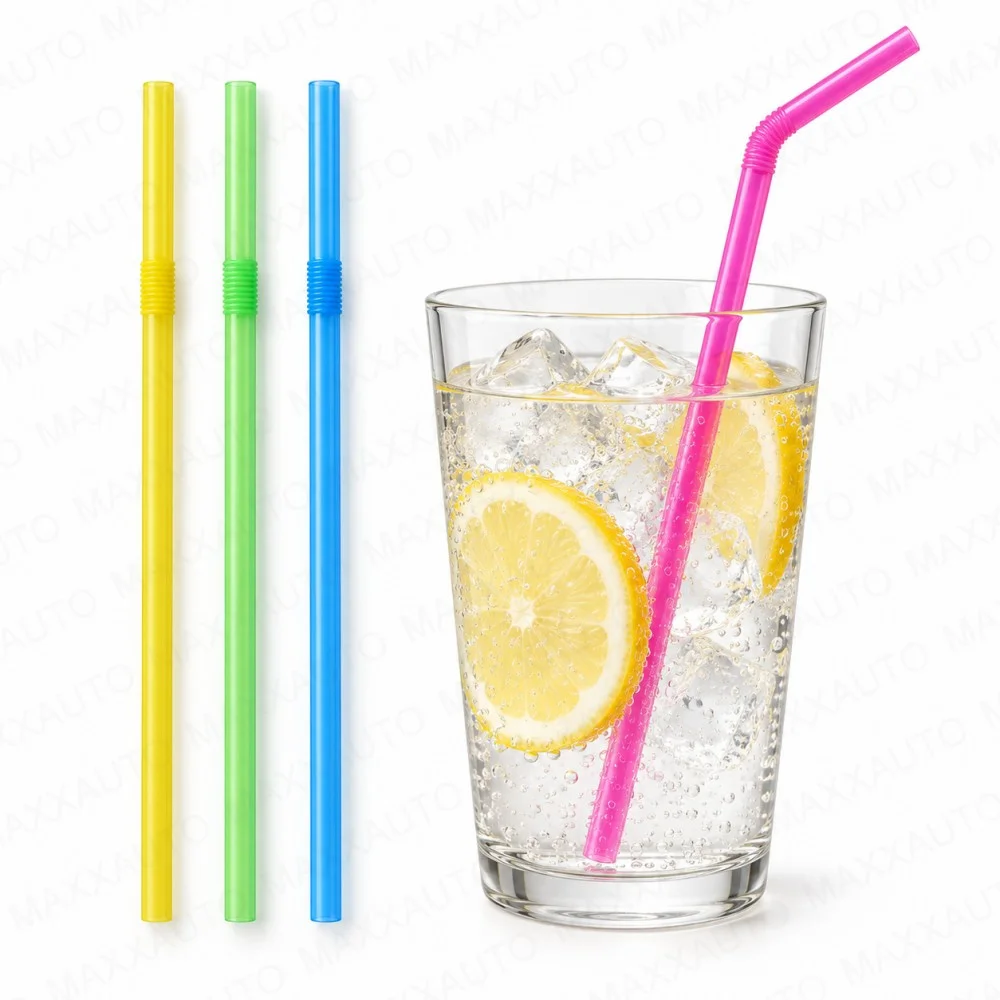 100-3000 Stück Trinkhalme, biologisch abbaubar, wiederverwendbar, für Smoothies, Geburtstage, Hochzeiten, Partys, Küche, mehrfarbige Trinkhalme, Dropshipping. – Detail 10