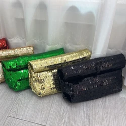 Mode Pailletten Crossbody Tas Eenvoudige Dames Draagtas Onderarm Schoudertas Avond Clutch Party Handtas Portemonnee Goud