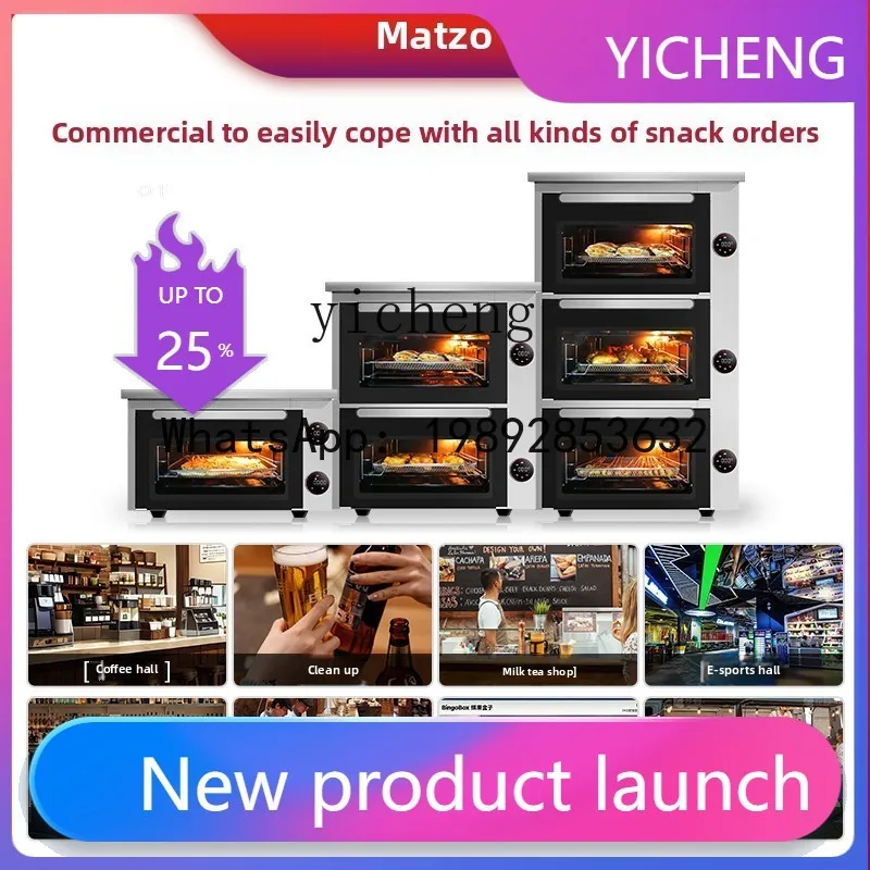 

large-capacity air fryer commercial 1-layer 2-layer 3-layer large oven scenic shopping mall catering pizza oven