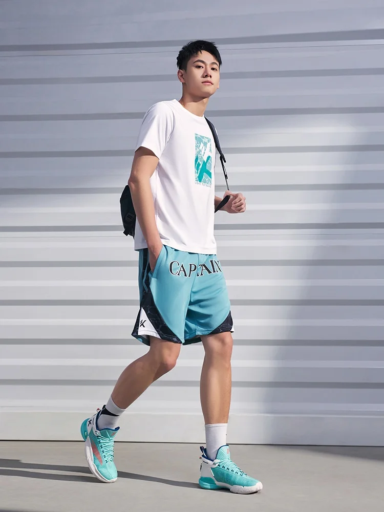 

Men's Baskeall Training orts Summer New Qui Dry Knitted Moisture ng Cetition orts 524230 Polyester Fiber