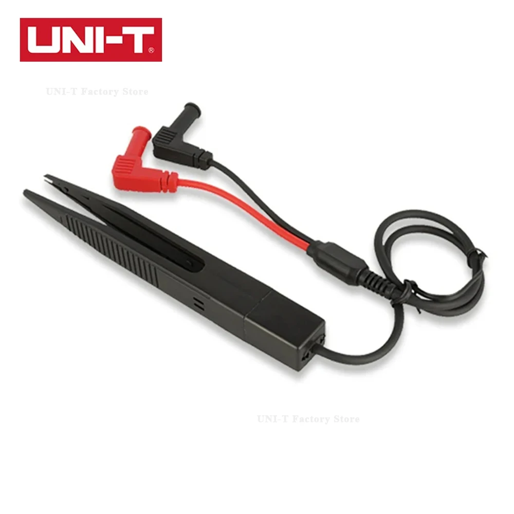 UNI-T-UT-L01 Pinças, Test Leads, Universal Test Clip, Capacitor, Detector de Resistência, Multímetro Acessórios, Componentes eletrônicos