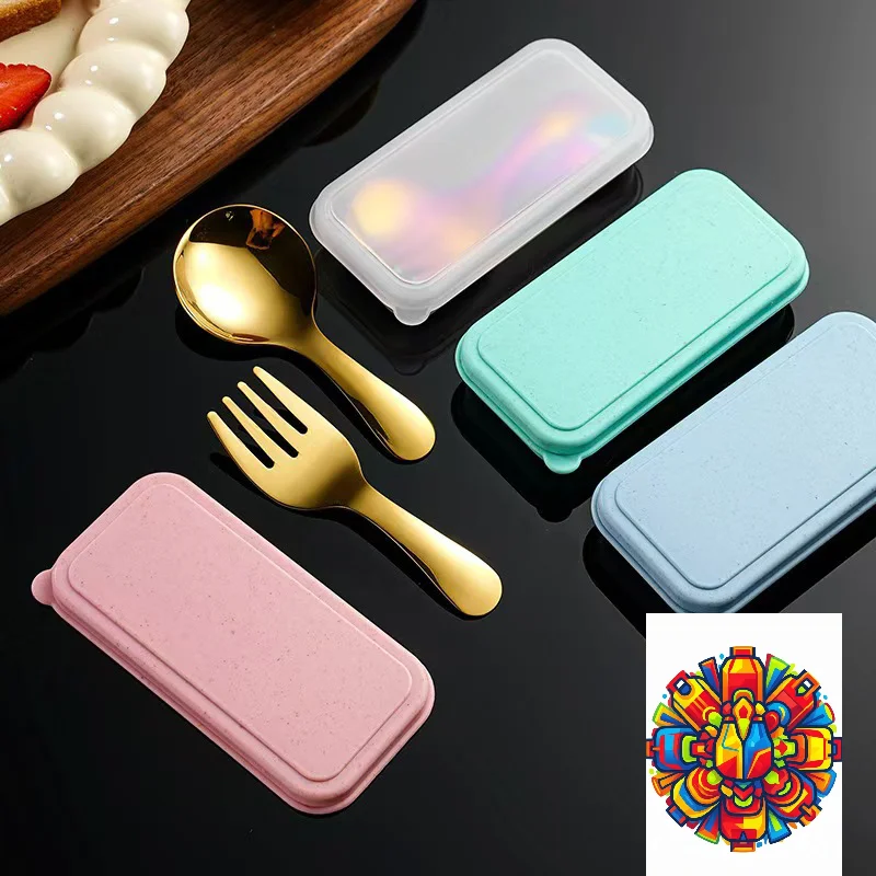 Camping Cooking And Eating Set - Mini Spoon Fork Tableware Outdoor Camping
