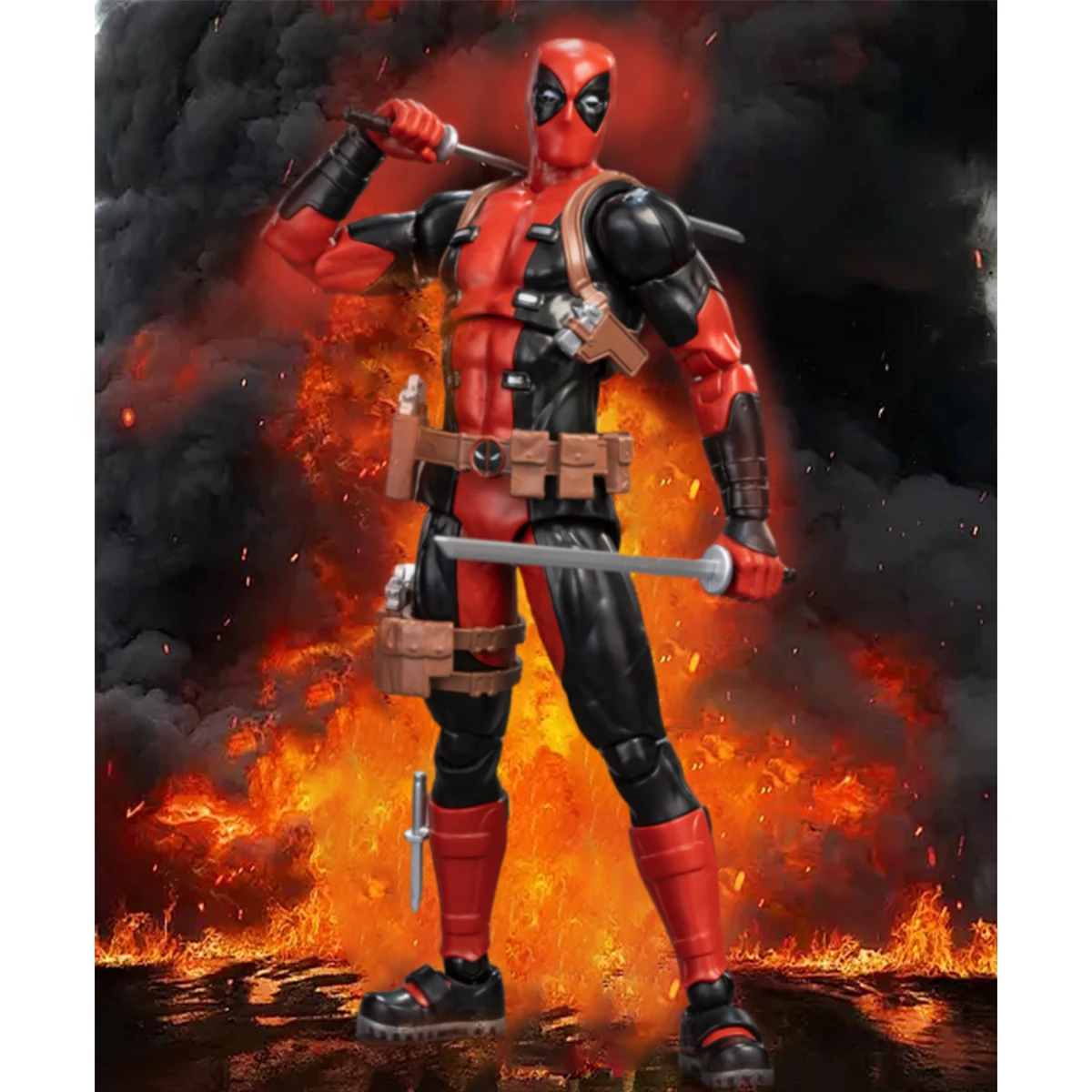 

HiPlay Fondjoy 1/12 Marval Quick-Assembly Series DeadPool MV24202 Model Kits