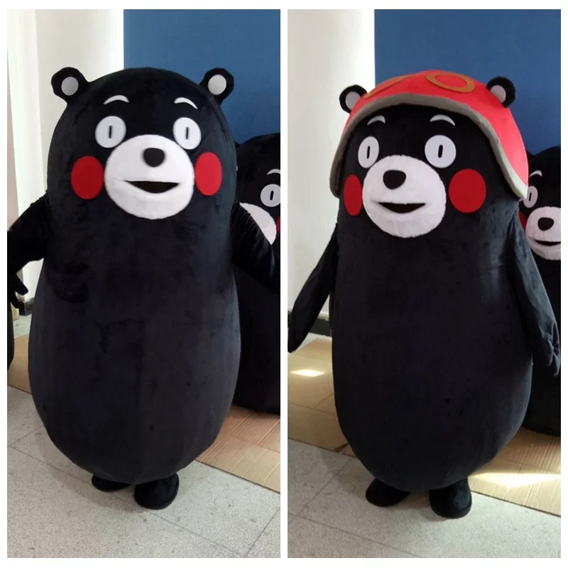 Christmas Mascot Kumamon Bear Mascot Costume Custom Fancy Dress Cosplay Kits Cartoon Character Carnival Costume Fancy Dress