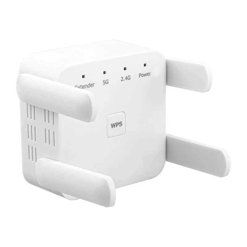 Imagem -02 - Wi-fi Repetidor Ac1200 wi fi Impulsionador Dual Band Wi-fi Adaptador Ghz Sinal 1200mbps Extender de Longo Alcance 5g