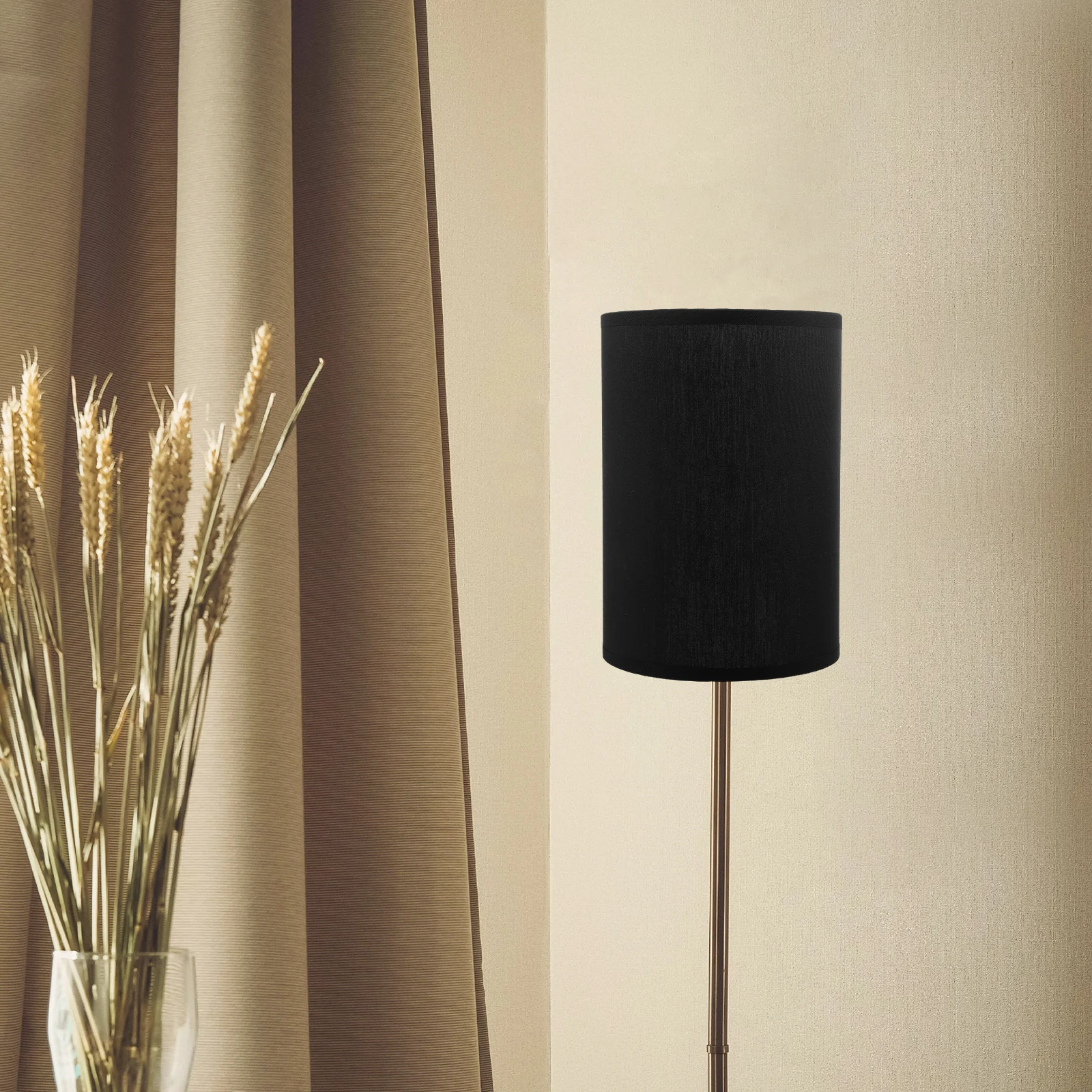 

Lamp Shades For Floor Round Decorative Lampshade Bedside Air Lampshades Desk Black Hanging
