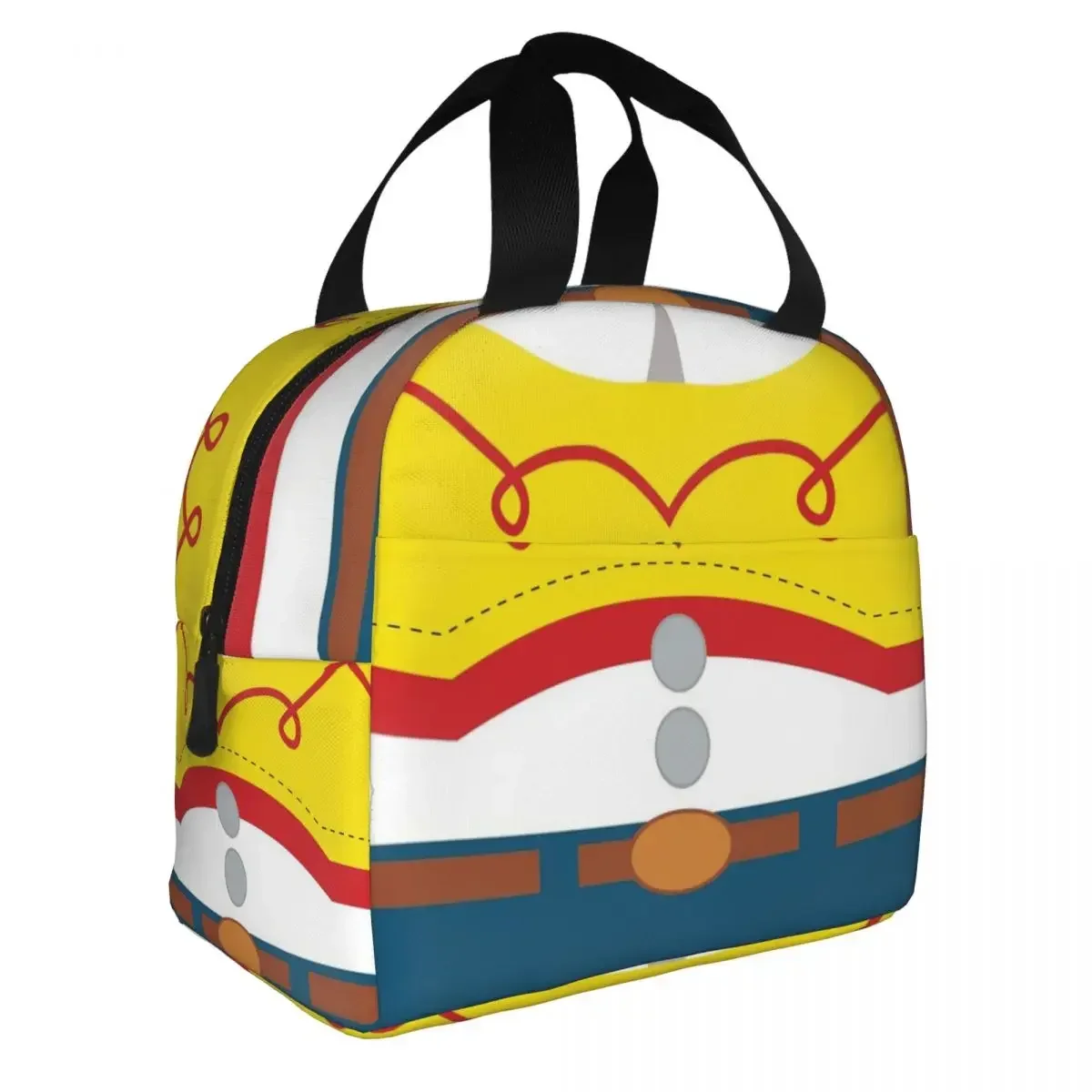 Lunch Bag Toy Cowgirl Jessie Insulated Cooler Portable Picnic School Canvas Lunch Box Handbags