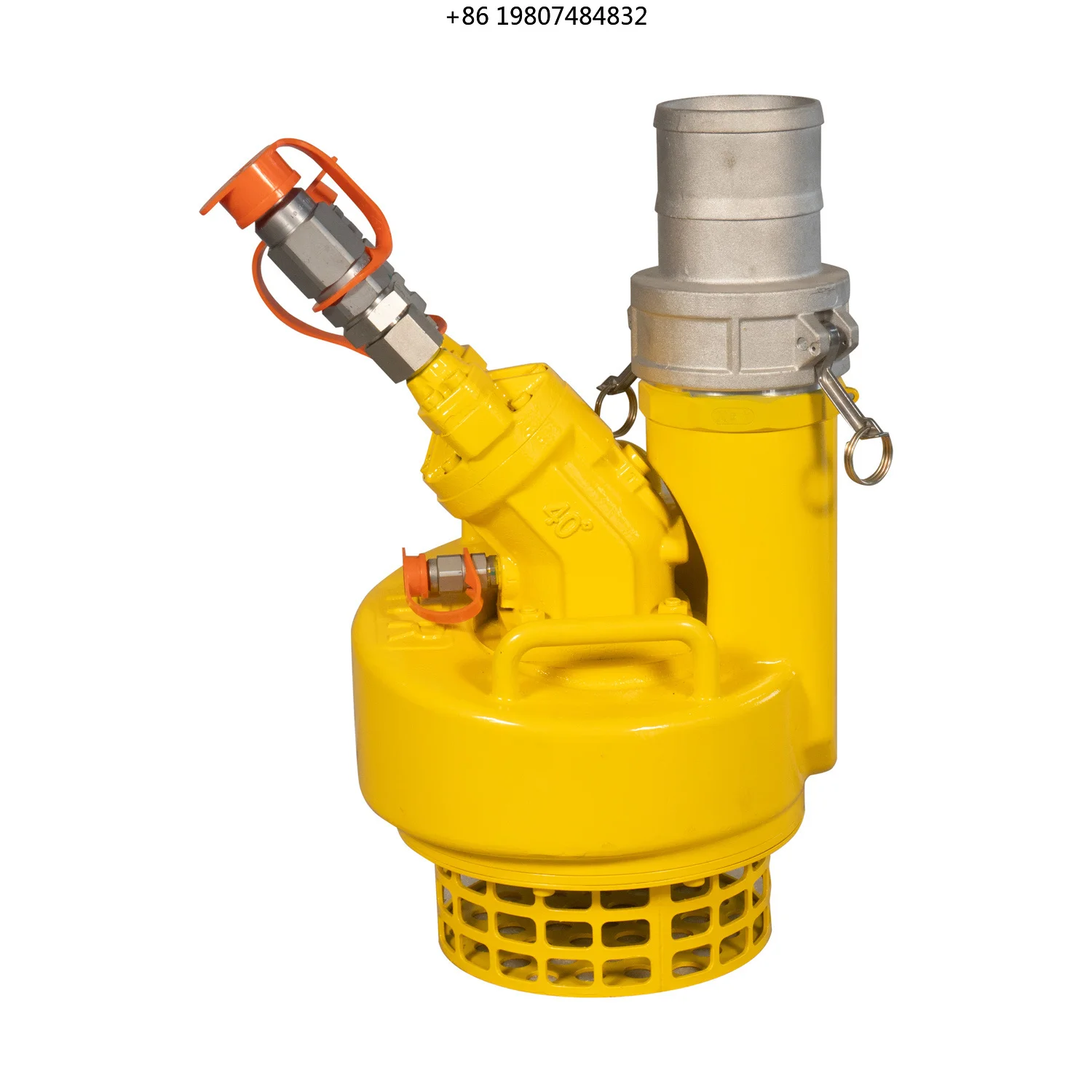 Aliexpress Hot Sale 4 Inch Heavy-Duty Hydraulic Pump Huirui HTP260-80 50m Max Head for Handling Sludge & Viscous Fluids